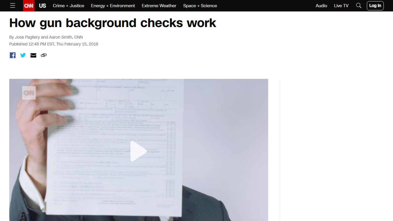 How gun background checks work | CNN
