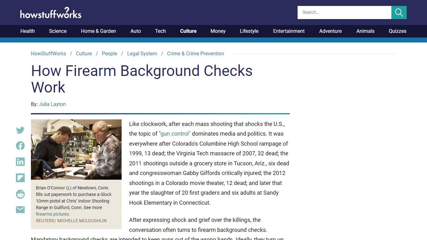 How Firearm Background Checks Work | HowStuffWorks